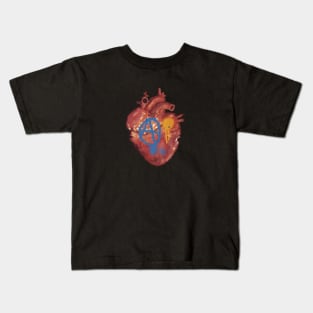 The graffiti heart Kids T-Shirt